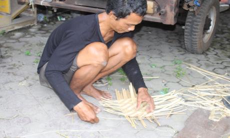 Pelatihan Anyaman Bambu