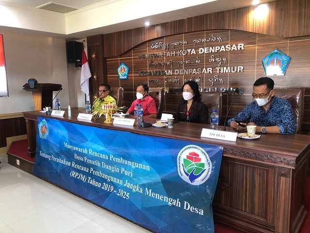 MUSYAWARAH RENCANA PEMBANGUNAN DESA PENATIH DANGIN PURI 