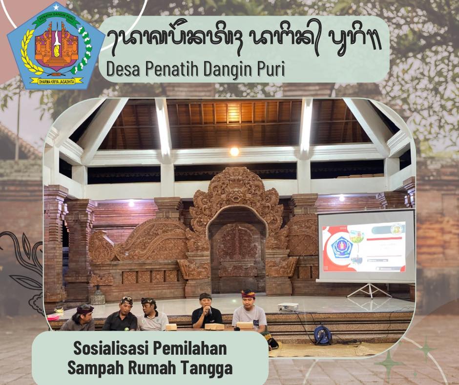 Sosialisasi Pemilahan Sampah Rumah Tangga Banjar Buaji