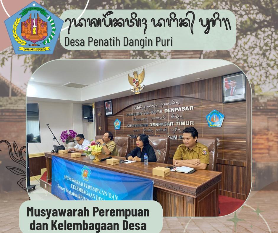 Musyawarah Khusus Perempuan dan Kelembagaan Desa