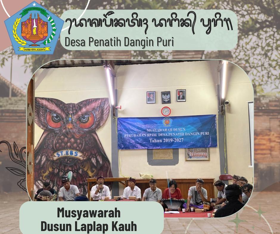 Musyawarah Dusun Laplap Kauh 