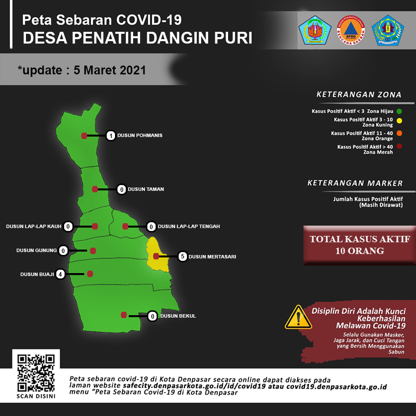 Update Peta Sebaran Covid-19